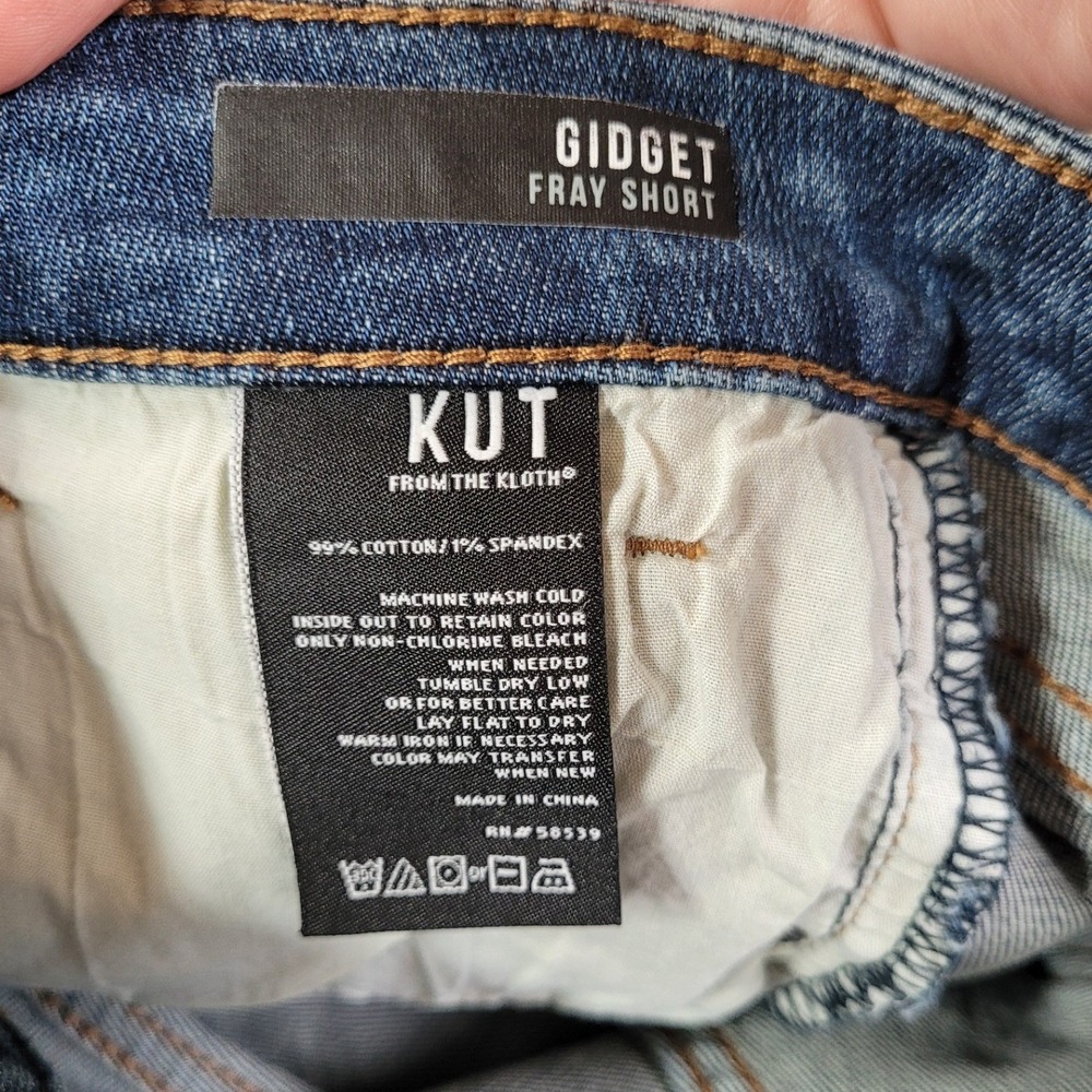 KIT FROM THE KLOTH 14 Gidget Fray Short Women - Picture 5 of 13